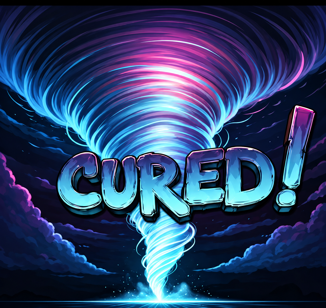 CURED brand artwork