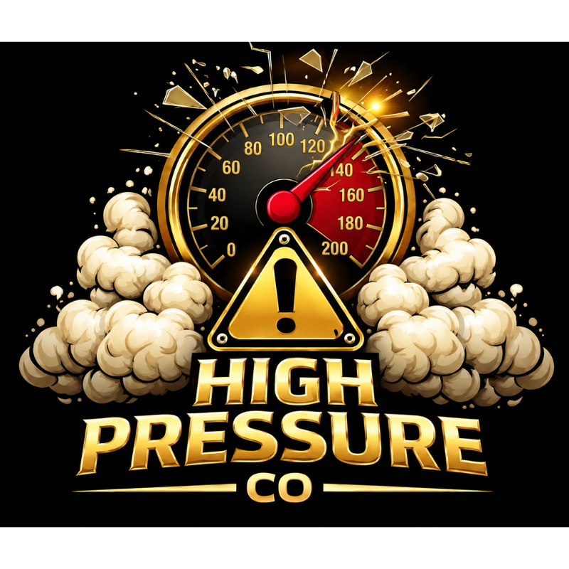 HIGH PRESSURE brand artwork